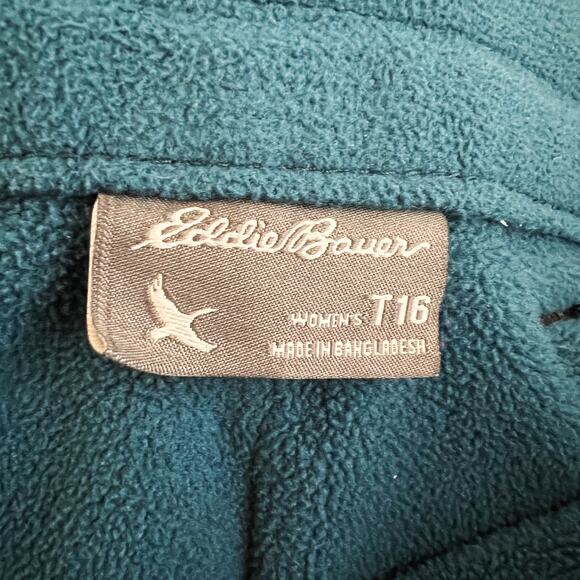 Eddie Bauer Fleece Lined Pants Womens 16T Outdoors Hiking Camping Winter Cozy - Picture 4 of 6